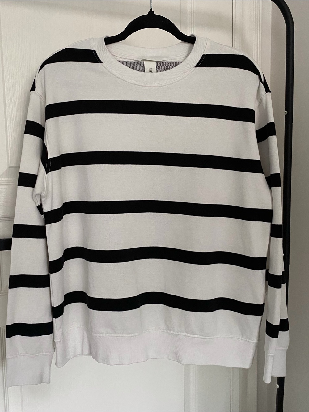 H&M Striped Crewneck Sweater